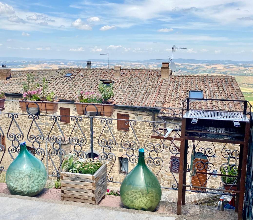 Panoramic Nest In Montalcino Vila Exterior foto